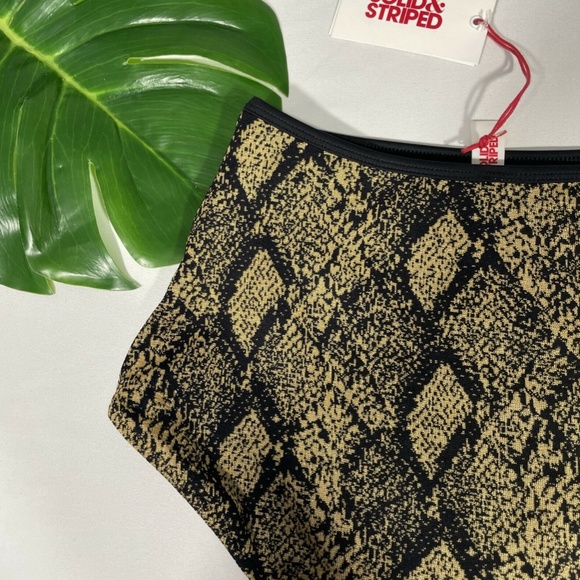 NWT Solid & Striped‎ [ Small ] Brigitte Snake Knit Bikini Bottoms - Picture 9 of 11
